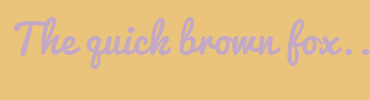 Image with Font Color C4A9C7 and Background Color EBC47C
